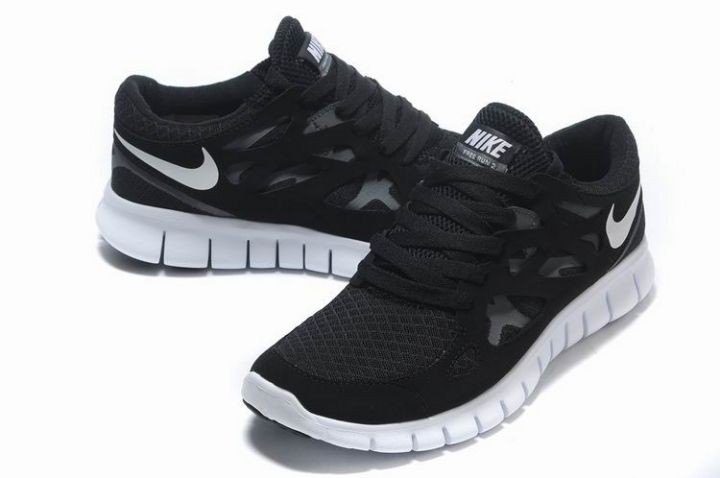 free run 2 noir femme