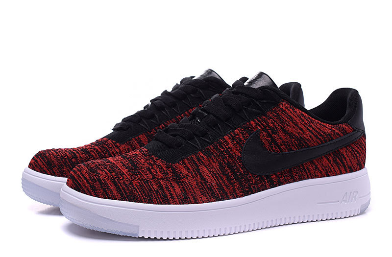 air force 1 flyknit homme rouge et noir,Air Force One Daim RougeAir Max Force 1 Femme Air Force