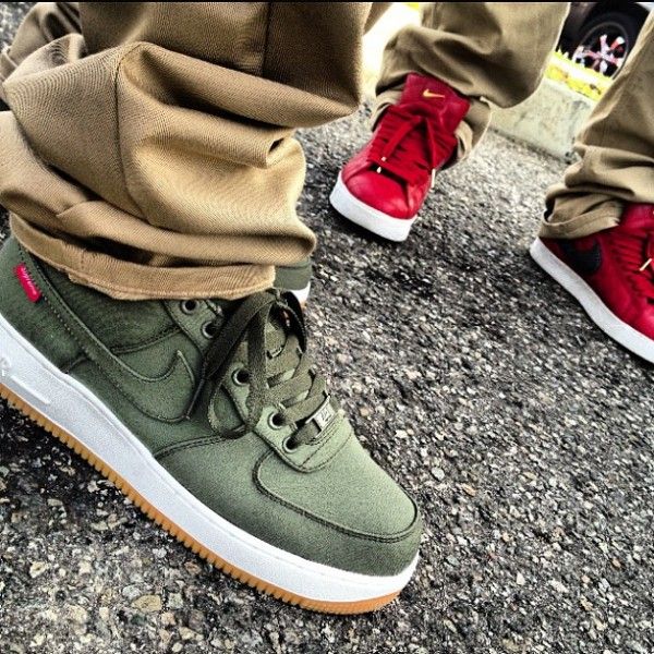 olive air force 1 shadow