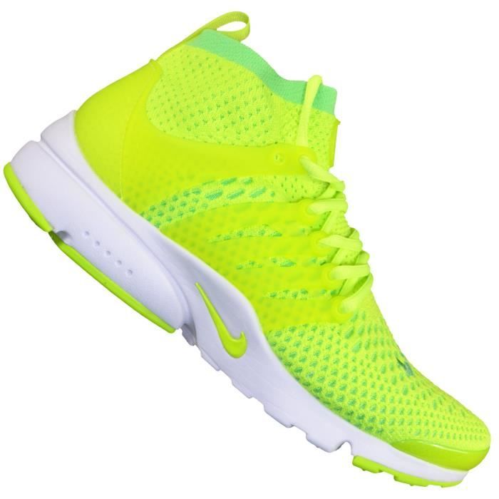 nike air force 1 utility jaune fluo